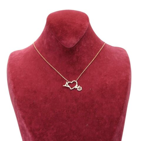 Love 925 Ayar Gümüş Hayalet Kolye